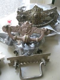 Large Assortment of Antique Furniture and Door Hardware