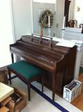 Marshall and Wendell piano and stool.