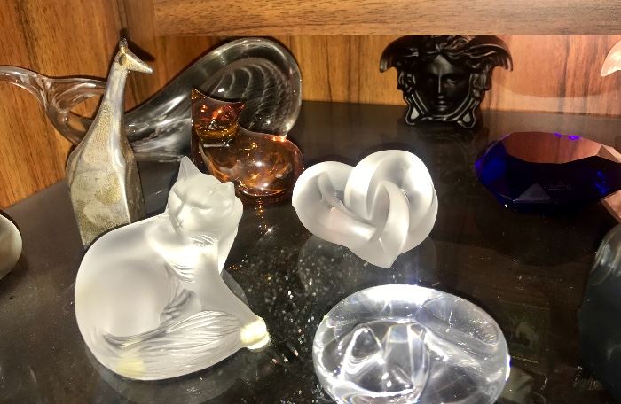 Lalique, Baccarat, & Rosenthal 