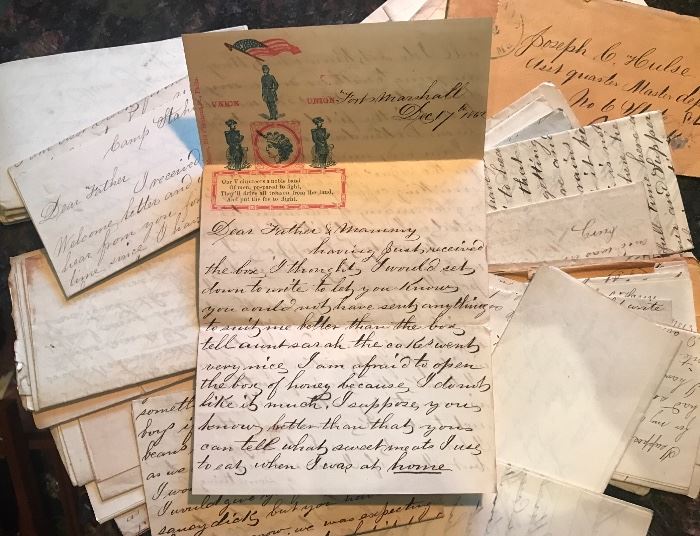 Authentic Civil War Soldier Letters (1861-1865)