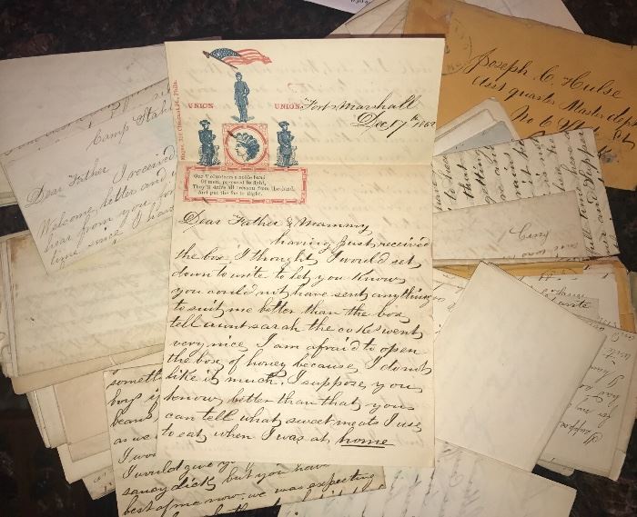 Authentic Civil War Letters