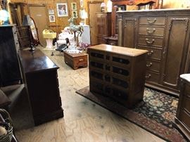 Tons of dressers, night stands, and baby decor!