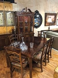 American Drew dining room suite.