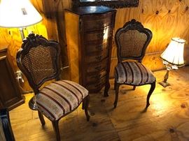 French ormolu semainier (French for week ) or lingerie chest. It has a drawer for each of the seven days of the week, hence the name Semainier.  