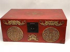 Vintage Chinese chest. 