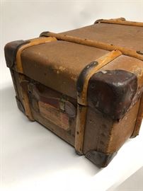 Awesome "C. Maude" trunk from the turn of the century. 