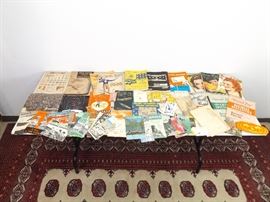 Large Lot of Vintage Brochures, Manuals, etc. Paper
