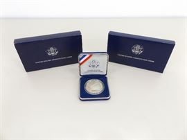 1987 US Constitution Proof 90% Silver Dollar
