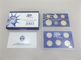 2003 US Mint Proof Set&nbsp;
