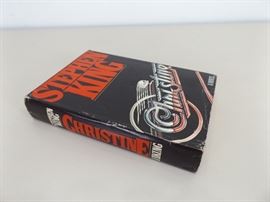 1983 First Edition Steven King's "Christine" Novel with Dust Cover
