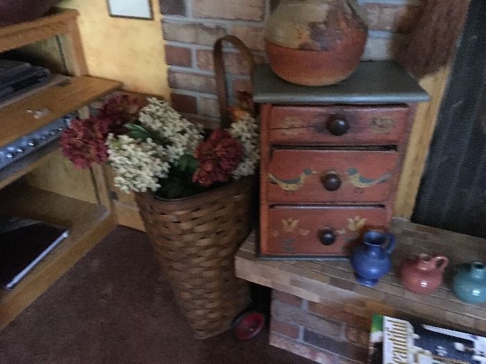 Antique grocery cart