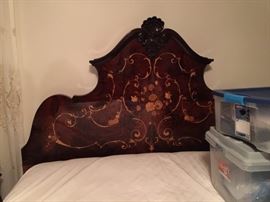 BEDROOM SET FROM ROMA FURNITURE - VENETIAN FRENCH IN-LAY&nbsp;