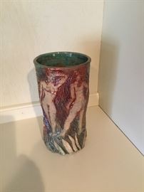 Newcombe Pottery. JoAnn Greenberg. Big beautiful nudes