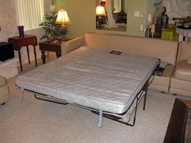 queen sleeper in sectional