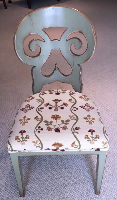 Set of Six Chairs, Beautiful Upholstery