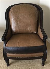 Fairfield Chair Company (Lenoir, NC)  Leather Chair, from Paper Dolls in Lake Geneva