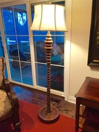 Very Nice Wood Floor Lamp