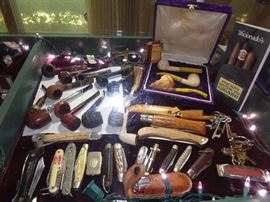 Pocket Knife & Pipe collection