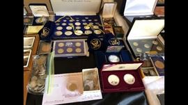  Family Heritage Estate Sales, LLC. New Jersey Estate Sales/ Pennsylvania Estate Sales. 
Substantial Coin Collection available
Coins are being sold as a collection only. 