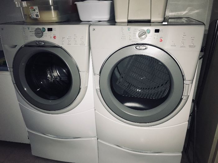 Whirlpool Front Loading washer & dryer