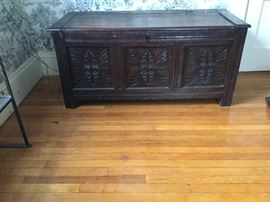 Jacobean Style Blanket Chest