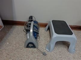 Car Vac & Step Stool