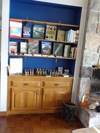 Hand Carved Chess Set from Italy,  Books