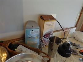 Vegetable Chop & Measure, Martini Shaker,