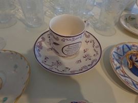 Made Expressly for Coleman E Adler and Son by Crown Ducal England