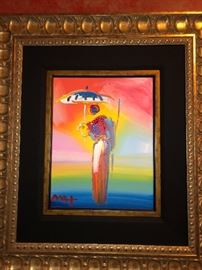 Peter Max Original
The Unbrella Man