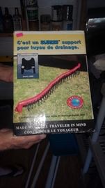 RV Support for Sewer Hose
