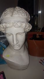 Large Roman Bust, Ceramic