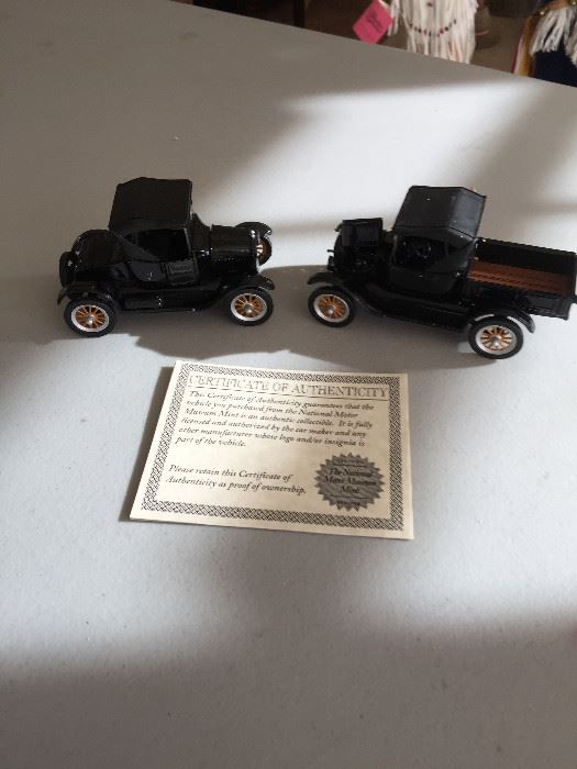 Model T's with Certificate of Authenticity   1925 Ford