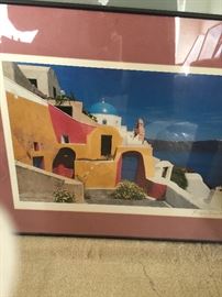 Greek Photographer  Yiorgas DePollas,  View of Santorini