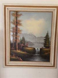 Artist Ron Russell, signed