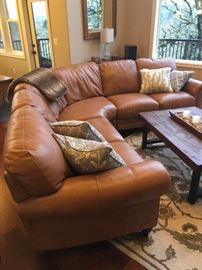 Natuzzi Edition Leather Sectional