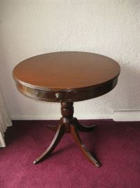 Vintage Drum Table
