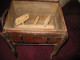 Exquisite Antique Wooden Butter Churn MINT by The American Wooden Ware Manufacturing Co - Toledo, OH