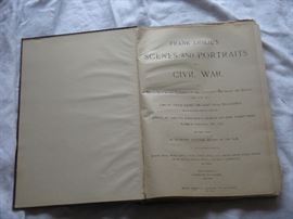  1894 Frank Leslie's Scenes and Portraits of the Civil War