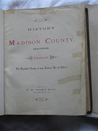 1882 HISTORY OF MADISON CO, ILLINOIS-  Illustrated - W.R. Brink & CO, Edwardsville