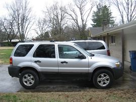 2005  Ford Escape 4WD, 172,000 miles