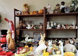 Dog and Cat Collectibles, Easter and  Rabbit Items