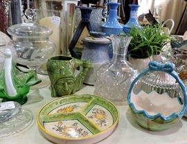 Pottery and Crystal