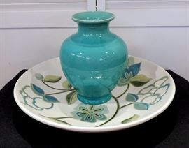 Blue Pottery Vase