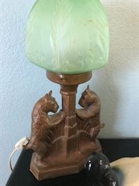 Antique Lamp Original Shade