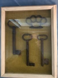 Old Brass Knuckles and Skeleton Keys