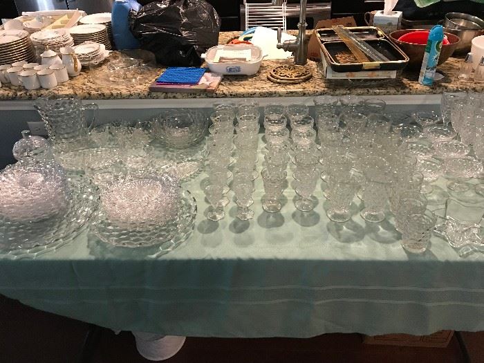 Fabulous Collection of over 100 pieces of Fostoria American