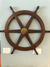 Wood Ships Wheel
