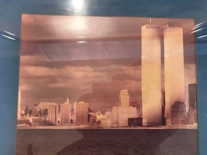 Vintage PHOTOGRAPH of Twin Towers NYC