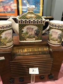 Sadler English Teapot "Blarney Castle"